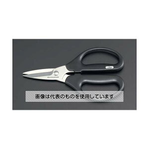 エスコ 170mm はさみ・万能(ステンレス製) EA540B-11 入数:1個
