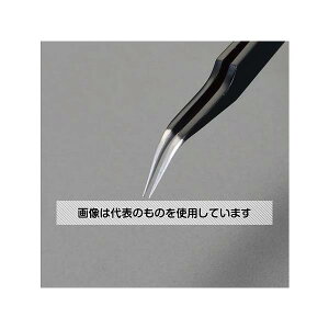 KNIPEX 0.5x120mm 精密用ピンセット(ステンレス製 ESD) EA595EE-5 1本