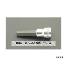 エスコ 3/8"DR/12x38mm [INHEX]ビットソケット EA618BS-12 入数：1個