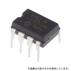 Microchip MCP3202-BI/P 12rbg ADRo[^ SPI 8s PDIP 1(2)