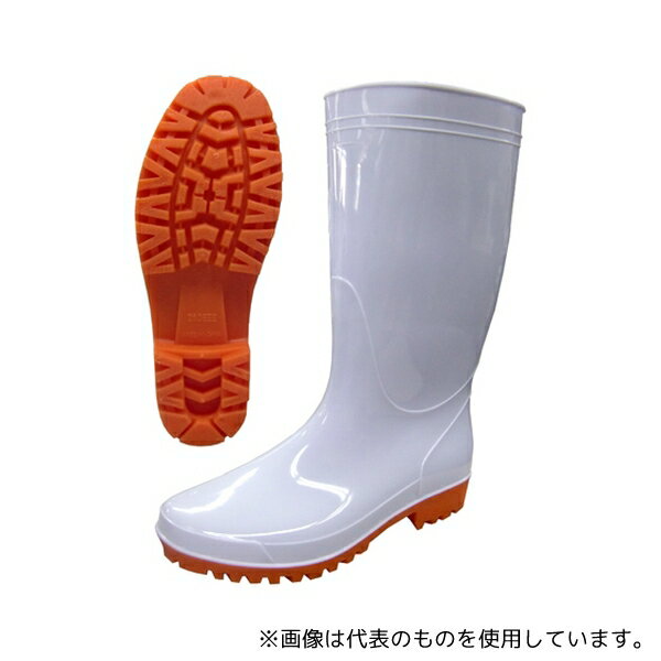 富士手袋工業T-8881-W-27.0耐油長靴フットセイバー衛生仕様(抗菌・防臭加工)白27.0cm