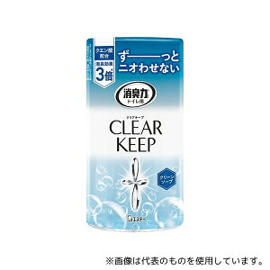 エステー 13052 トイレの消臭力 CLEAR KEEP 400mL クリーンソープ