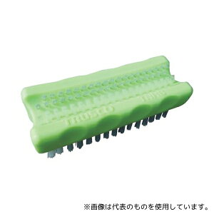 トラスコ中山 TNHB-GN ネイルハンドブラシ グリーン