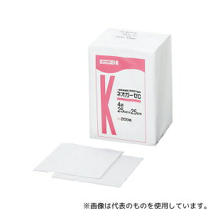 カワモト(川本産業) 021-460110-00 ネオガーゼC 250×250mm 4折 200枚入