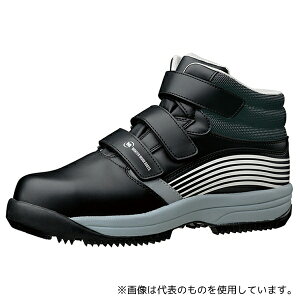 ミドリ安全 MPS-155 26.0 JSAA A種認定 簡易防水仕様 寒冷地用 先芯入スニーカー ブラック 26.0cm