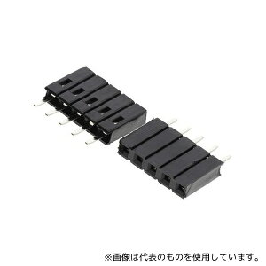 RS Pro 251-8200 ��\�P�b�g 2.54mm 5 �� 1 �� �X�g���[�g 1��(10��)