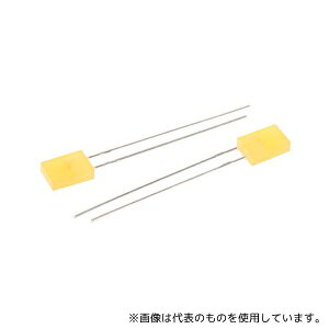 Kingbright L-153YDT ����LED �� 588 nm �����` Rectangular �V���[�Y(2.3x7mm)1��(5��)
