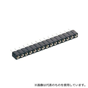 Preci-Dip 310-87-102-01-640101 �s���w�b�_ �s���\�P�b�g 1�� �X�g���[�g 2.54mm 2�� �X���[�z�[�� 1��(5��)