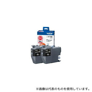 uU[ LC411BK-2PK yuU[z CNJ[gbW ubN2pbN Ή^:DCP-J926NAMFC-J904NAMFC-J739DNAMFC-J939DN