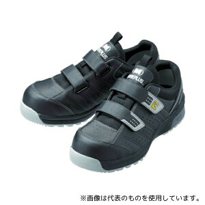 ミドリ安全 MPN305S-BK-25.0 JSAA A種認定 先芯入り静電スニーカー ブラック 25.0cm