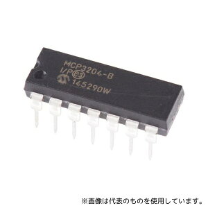 Microchip MCP3204-BI/P 12rbg ADRo[^ SPI 14s PDIP 1(5)