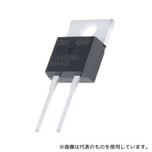 Wolfspeed C3D02060A �V���b�g�L�[�o���A�_�C�I�[�h 2A 600V 2-Pin TO-220 1��(2��)