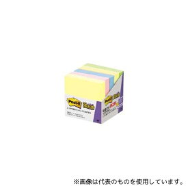 スリーエム 650-5SSAP Post-it 強粘着 50mm×50mm 5個 パステル4色