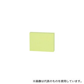 スリーエム 653RP-G Post-it 再生紙ふせん ノート型 グリーン 1パック(100枚×2パッド入)