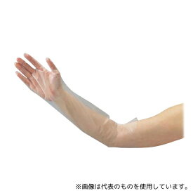 アズワン M ポリエチレンロング手袋(ひじピタ) 100枚入