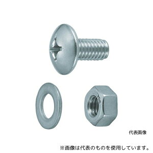 トラスコ中山 SUS-BNW40 軽量棚用ステンレスボルト・ナットセット M6X12 SUS304