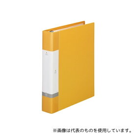 LIHITLAB G3803-5 リクエスト クリヤーブック＜ポケット交換タイプ＞ 5黄 G3803