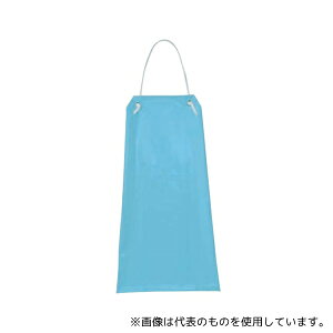 KAZEN APK3173 フリー 胸当エプロン(ドミワーク) ブルー フリー