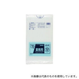 ジャパックス TM73 業務用ポリ袋 70L LL+meta 透明 0.035mm 1ケース(10枚×40冊入)