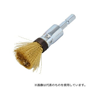 WIZ'A(アークランドサカモト) RT-3 六角軸付筒型ブラシ 真鍮 15mm