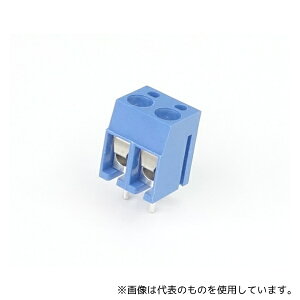 GB GB-TB-50LB-2P �^�[�~�i���u���b�N 2�� 5.08mm�s�b�` �� �c����