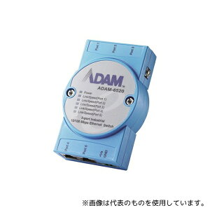 Advantech ADAM-6520 �Y�Ɨp�n�u Advantech 5 DIN Rail Stack Wall 10 Mbit/s 100 Mbit/s