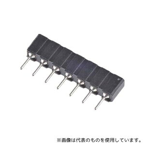 Preci-Dip 310-87-107-01-640101 �s���w�b�_ �s���\�P�b�g 1�� �X�g���[�g 2.54mm 7�� �X���[�z�[�� 1��(5��)