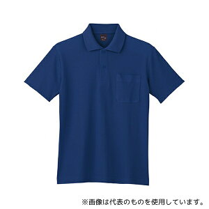 WHISEL(自重堂) 85854 半袖ポロシャツ ネービー L