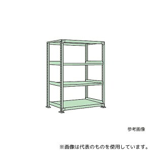 サカエ ND-1744 軽中量棚ND型 150kg/段 単体 高さ1800mm 4段タイプ W1800×D600×H1800mm