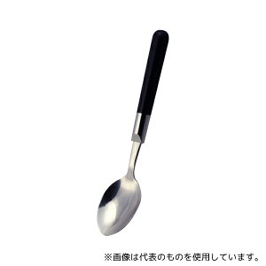 パール金属 B5661 マイカラー スプーン ブラック L