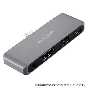 GR DST-C25SV Type-C}hbLOXe[V USB PDΉ [dpType-C×1 USB-A×1 HDMI×1 I[fBI×1 T|[gvA^b`gt Vo[