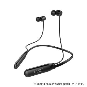 Lazos L-BTE-BK Bluetooth�C���z�� �l�b�N�o���h�^ �u���b�N 1�P�[�X(5��)