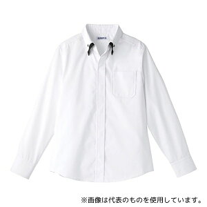 サーヴォ(旧サンペックスイスト) ET1311 長袖 ボタンダウンシャツ ホワイト 3L