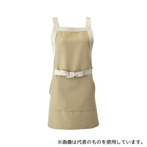 サーヴォ(旧サンペックスイスト) EA1874 胸当て エプロン ベージュ L