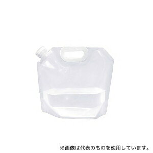 MROCAT C0096 折りたたみウォーターバッグ10L 透明 1セット(5枚入)