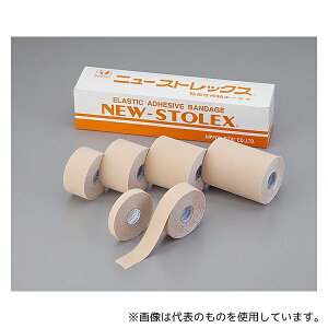 日本衛材 NE-264 ニューストレックス(粘着性伸縮包帯) 5号 100mm×5m 1箱(3巻入)