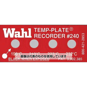 Wahl�@instruments �e���v�E�v���[�g 44mm×19mm 4�_�\�� 10���� 240-199 1�P�[�X(10����)