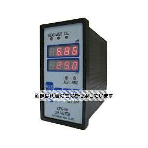 �p�ԁ@�A�Y����(AS ONE) �p�l���^ pH�w�����ߌv(DIN96×48�K�i���^�f�W�^��pH���ߌv) DC4�`20mA�≏�o�� CPH-5H �����F1��