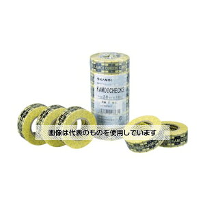 JH }XLOe[vԗhp CHECK3 20mm×18m 0.09mm CG[/ubN 1pbN(6) CHECK3JAN-20 F1pbN(6)