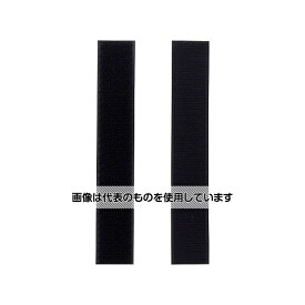 和気産業 強力面ファスナー バリバリテープ 縫製用 25×150mm 黒 1セット(2組入) BR013 入数：1セット(2組入)