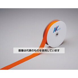 日本緑十字社 フックラインテープ(面ファスナータイプ) FL-5025YR 50mm幅×25M オレンジ 348014 入数：1巻