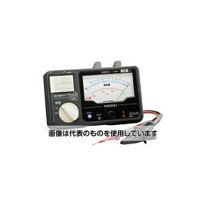 日置電機 アナログメグオームハイテスタ 125V/100MΩ 単レンジ(スイッチなしリード附属) IR4011-10 入数:1個