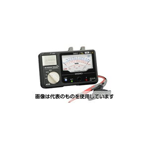 日置電機 アナログメグオームハイテスタ 1000V/2000MΩ 3レンジ(スイッチなしリード附属) IR4033-10 入数:1個