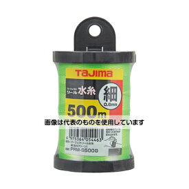 TJMデザイン（タジマツール） パーフェクトリール水糸蛍光グリーン細 PRM-S500G 入数：1巻