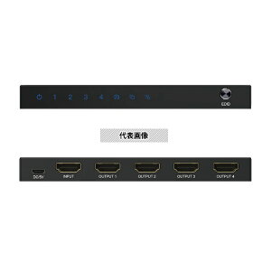 TEC THDSP14D-4K60S2 HDMI4���z�� 136×60.9×14.2mm 4K60Hz�Ή� 1����4�o��