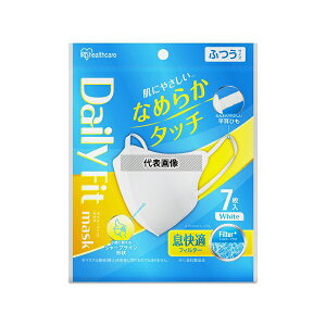 �A�C���X�I�[���} RN-DH7SW DAILY FIT MASK �Ȃ߂炩�^�b�` ���̂ӂ��T�C�Y 7���� �z���C�g