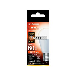 �A�C���X�I�[���} LDA6L-G-E17/W-6T10 LED�d�� E17 �S���� 60�`���� �d���F