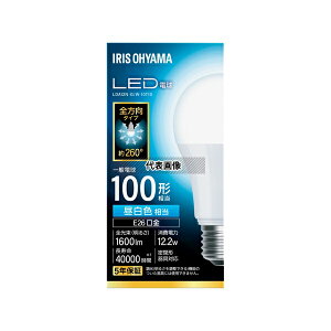 �A�C���X�I�[���} LDA12N-G/W-10T10 LED�d�� E26 �S���� 100�`���� �����F