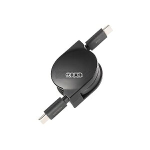 �T�����T�v���C KU-CCP60M08BK USB2.0 Type-C �����P�[�u�� PD60W �u���b�N