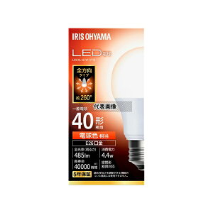 �A�C���X�I�[���} LDA4L-G/W-4T10 LED�d�� E26 �S���� 40�`���� �d���F